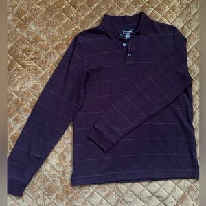 Men’s long sleeve polo shirt